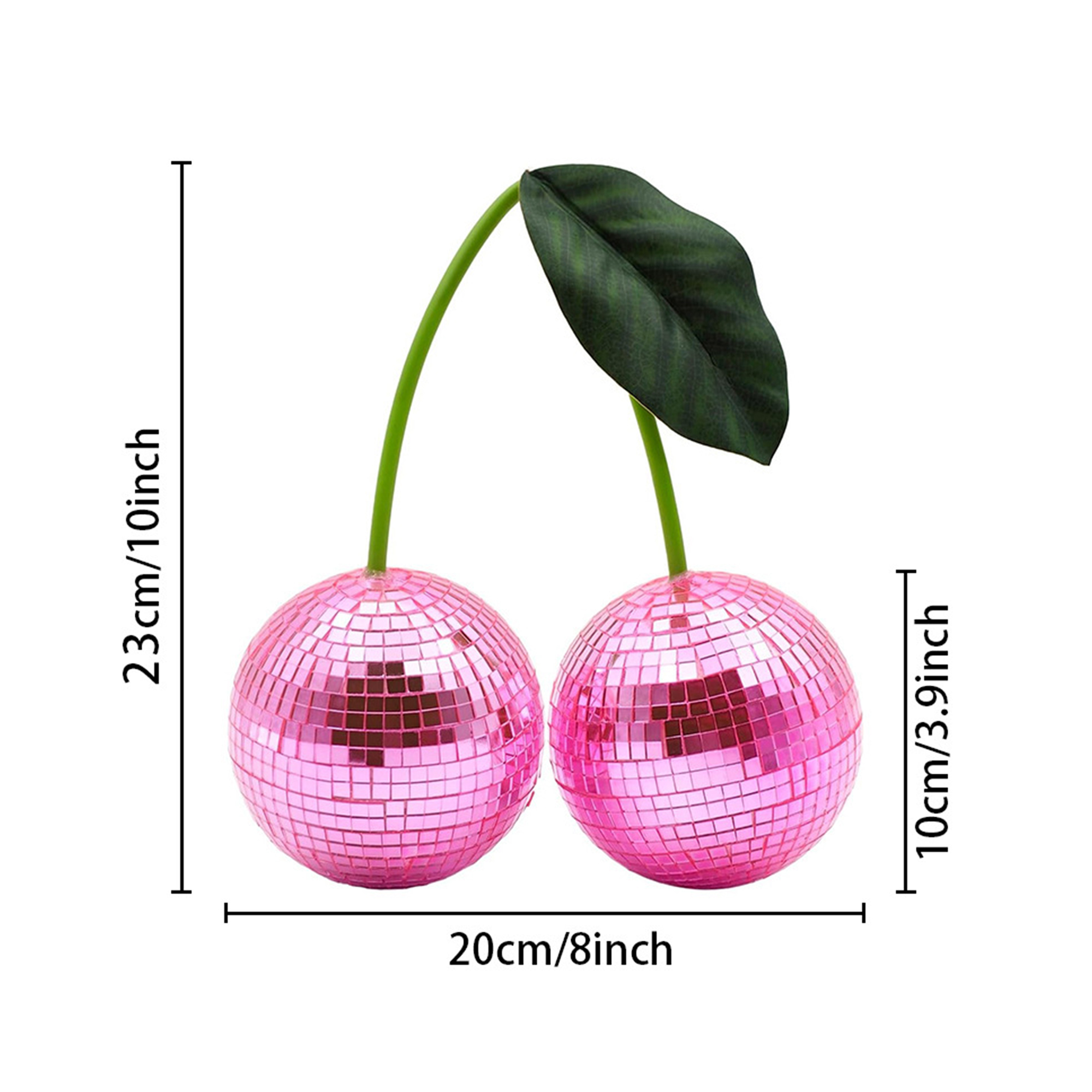 Cherry Shaped Hanging Mirror Disco Ball 1