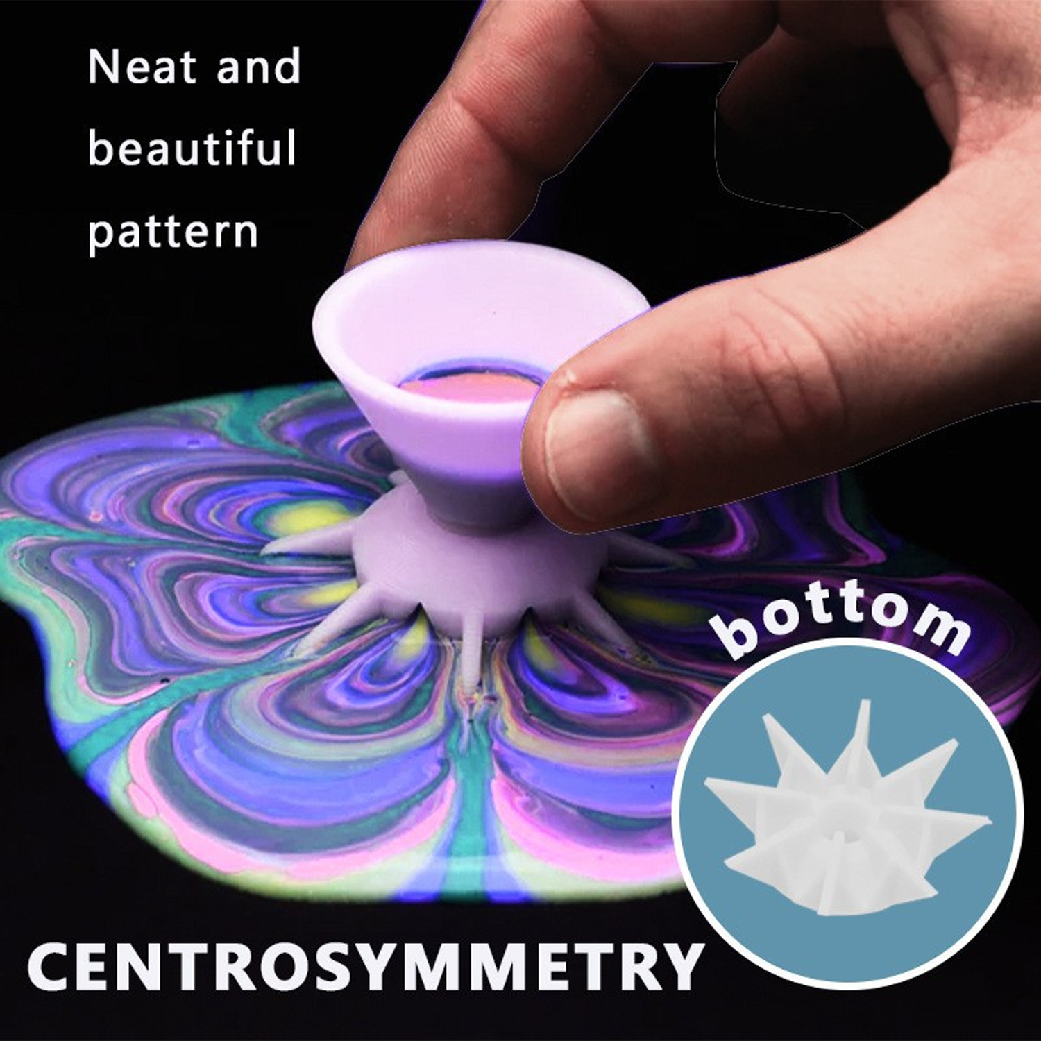 Paint Pouring Split Cup 8
