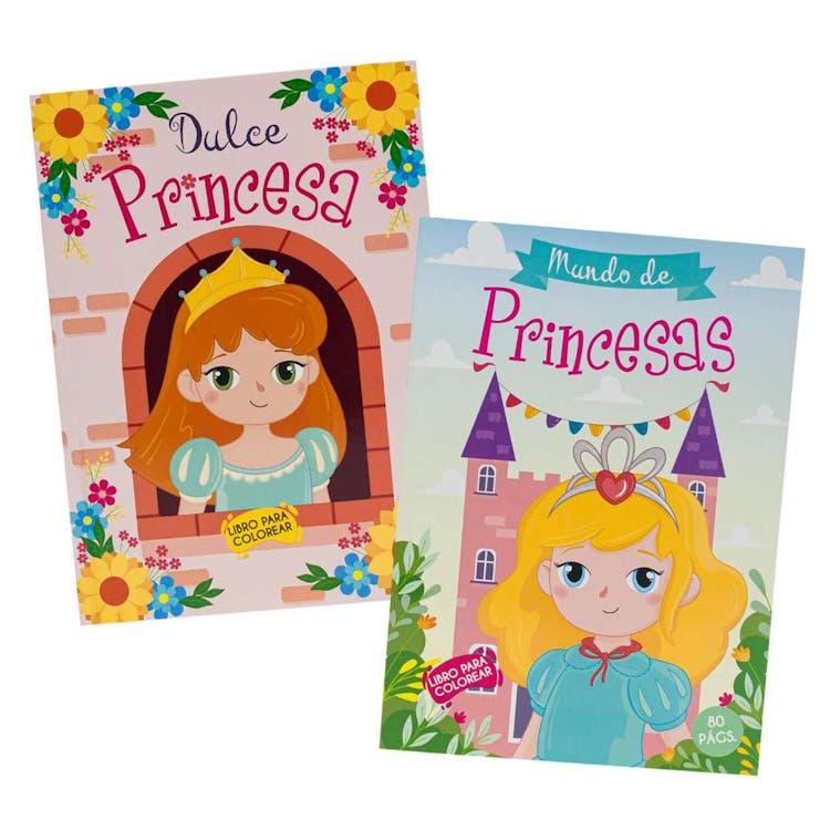 Spanish Princess Coloring Books - 80 Pages 2