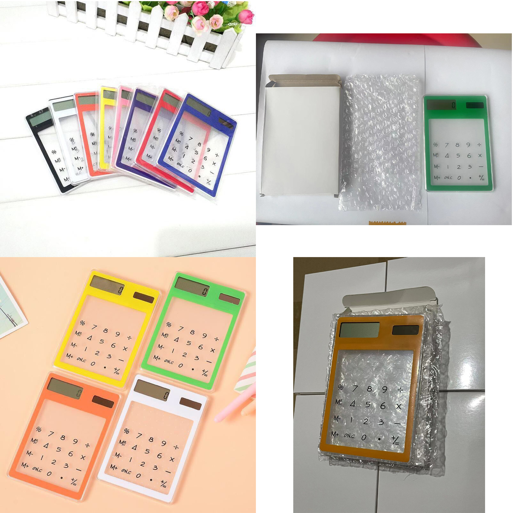 Solar Power Calculator Mini Transparent 1