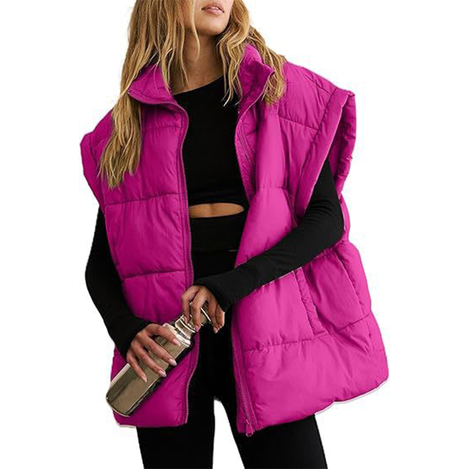 Women Winter Oversized Jackets Coat with Pockets 2