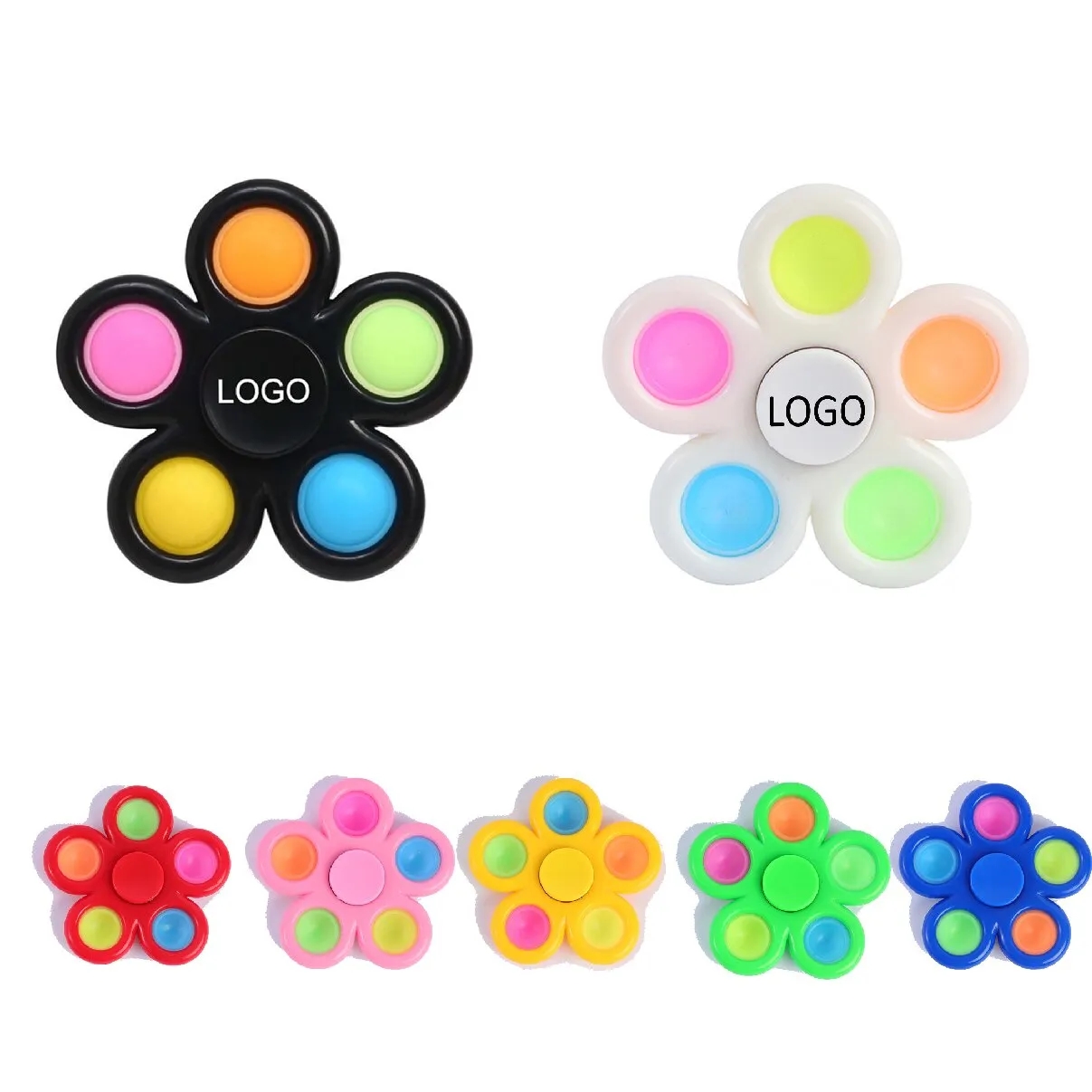 5 Bubbles Fidget Spinner Toy 7