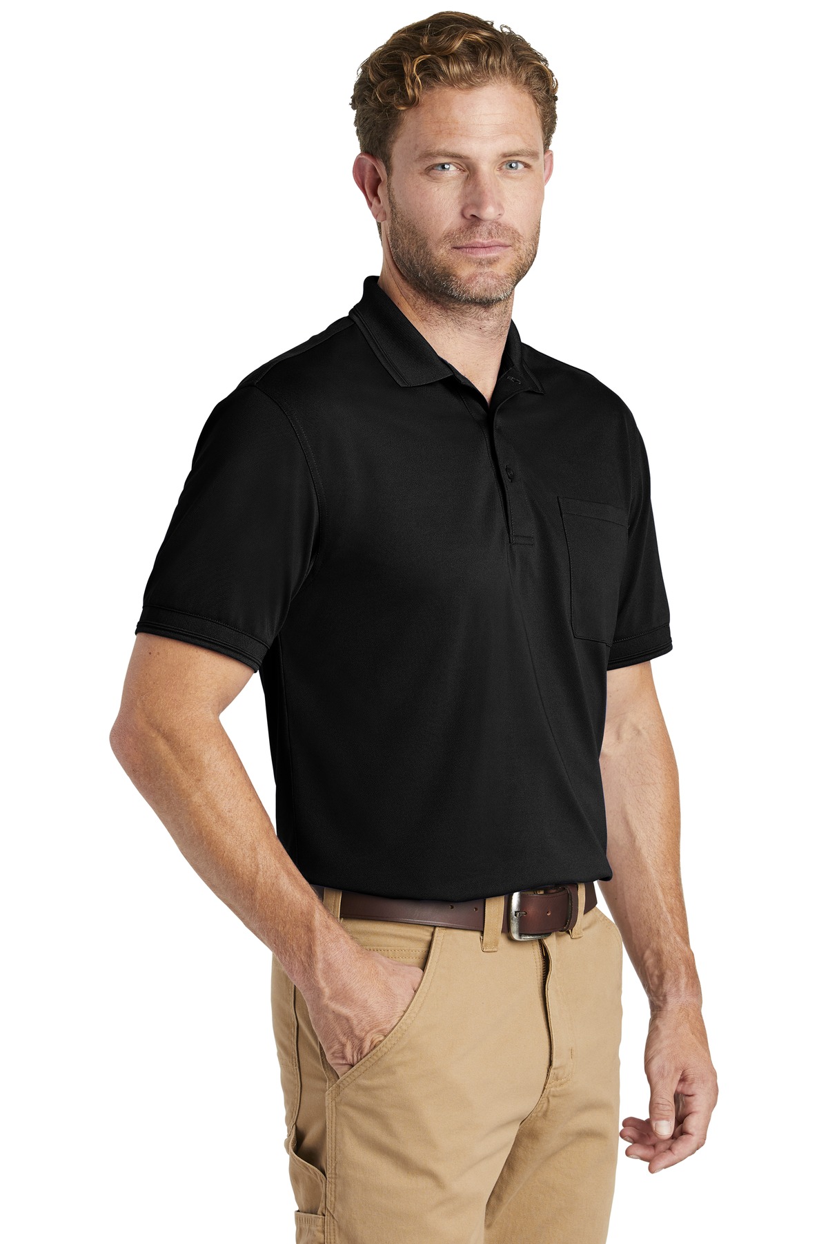 CornerStone® Industrial Snag-Proof Pique Pocket Polo 15
