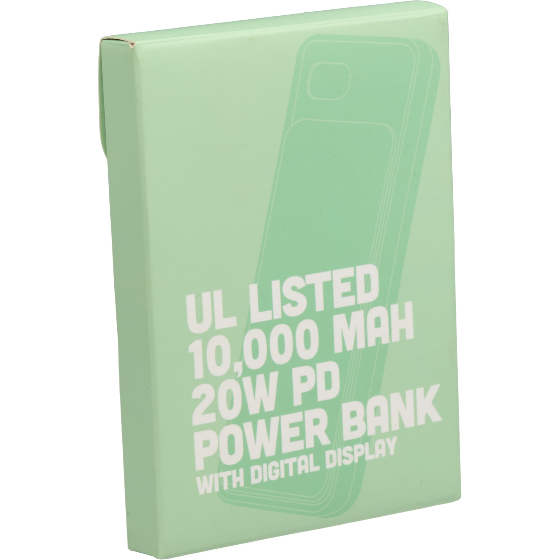 UL Listed 10000 mAh 20W Digital Display PowerBank 48