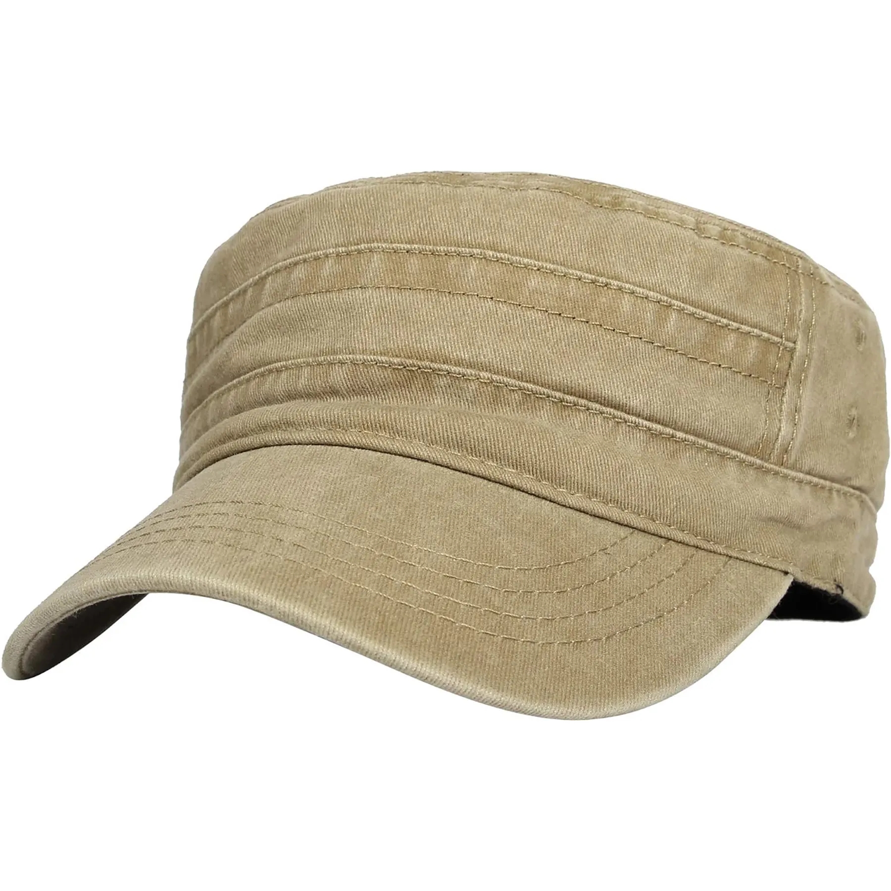 Washed Cotton Cadet Cap 7
