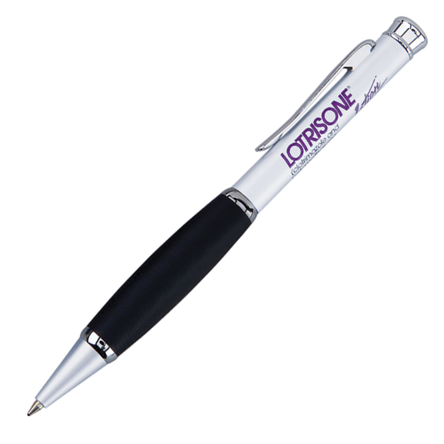 Trendsetter IV Silver Ballpoint Pen - Solid Colors 2