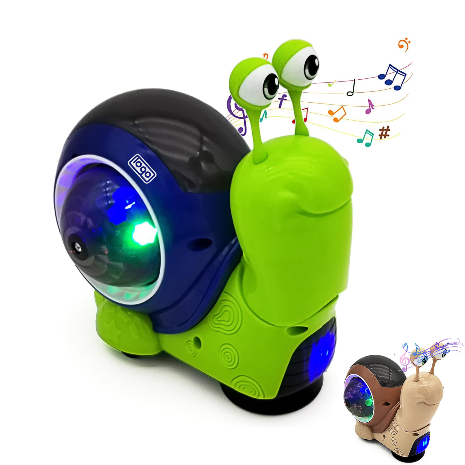 Baby Infant Luminous Snail Toy 4