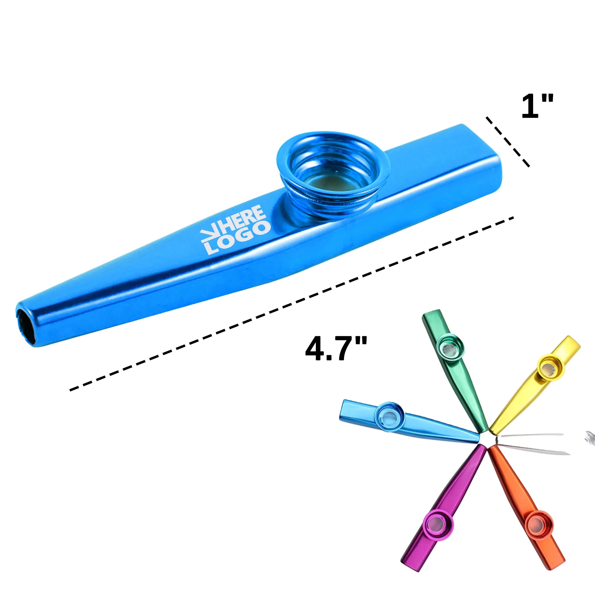 MOQ 20 Kazoo Aluminum Alloy Instrument 4