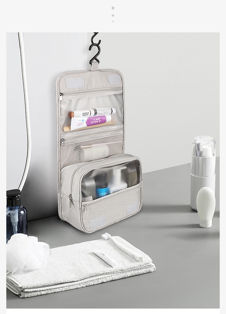 Water-Resistant Foldable Cosmetic Hand Bag 5