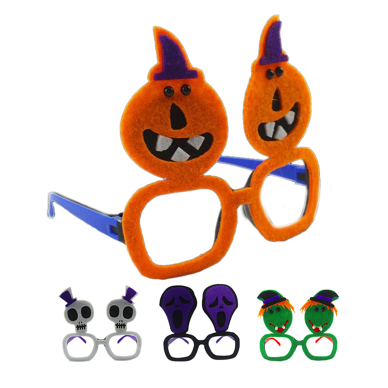 Non woven Fabric Halloween Masquerade Glasses 8