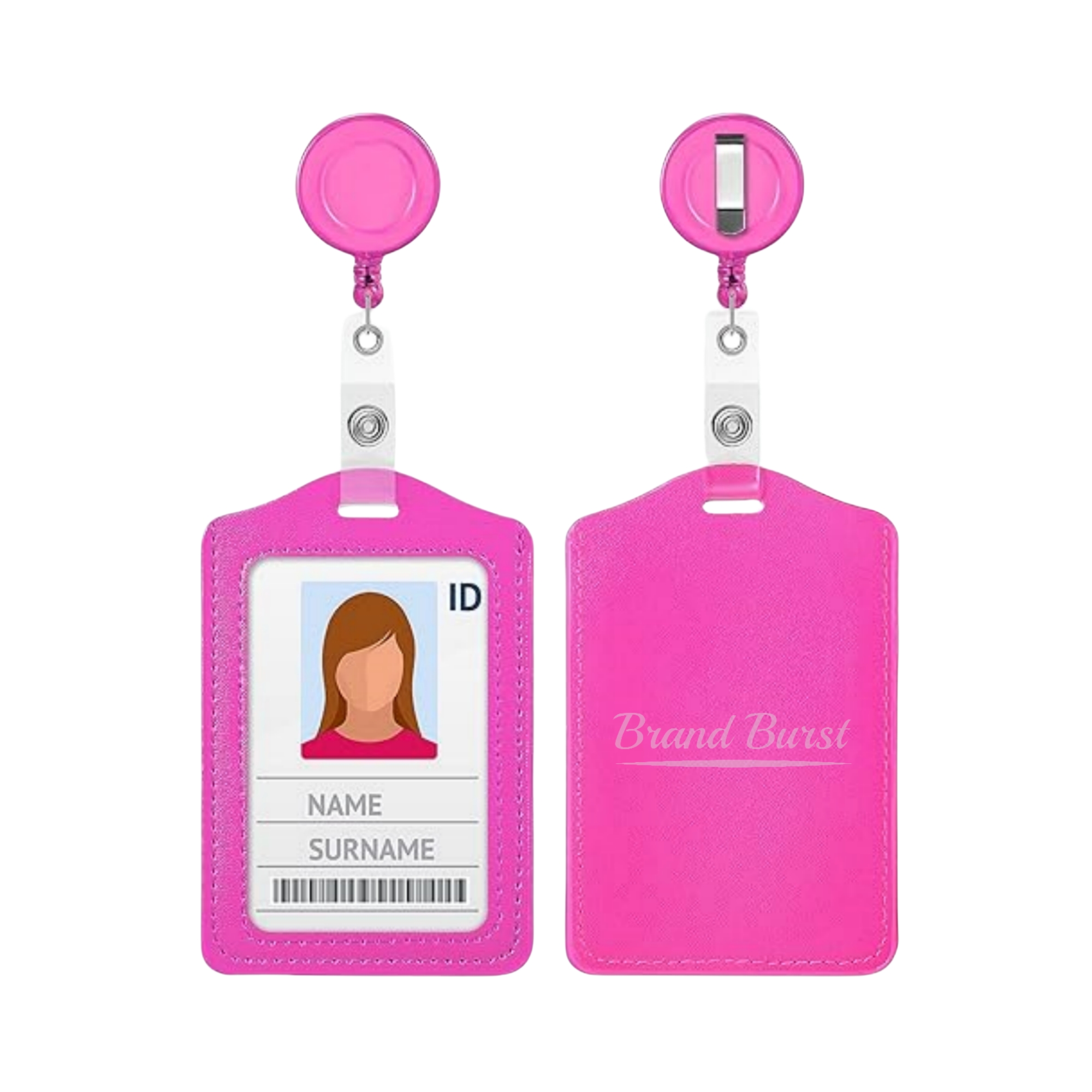 Multi-Color Name Badge Holder