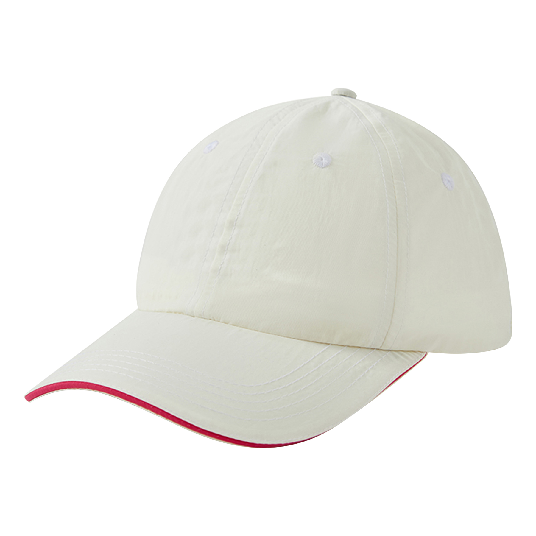Embroidered Polyester Quick-Drying Unstructured 6-Panel Baseball Cap With Metal Adjustable Buckle 4
