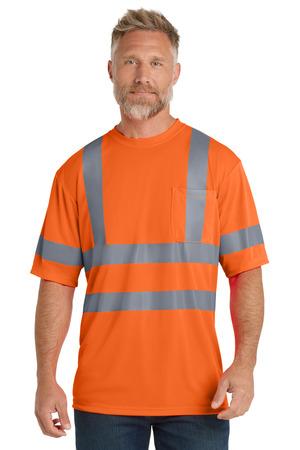 CornerStone - ANSI 107 Class 3 Short Sleeve Snag-Resistant Reflective T-Shirt. CS408 20