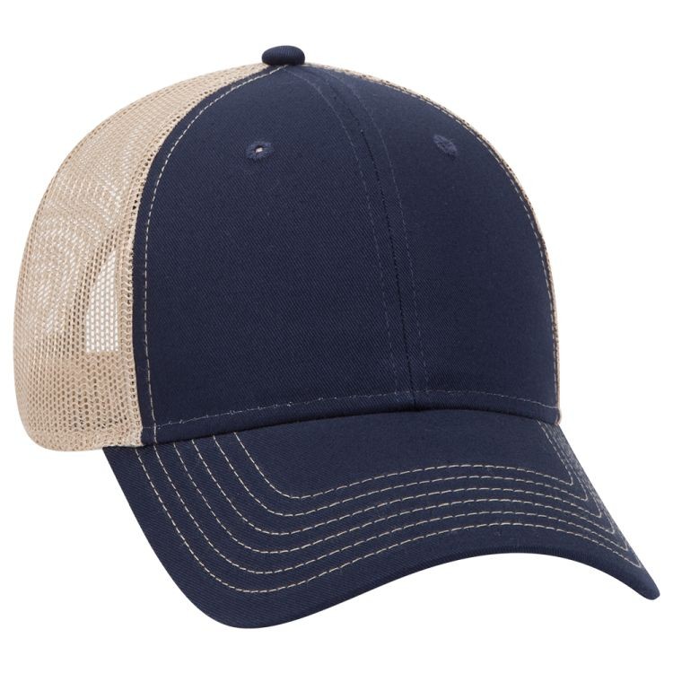 OTTO CAP® 6 Panel Low Profile Mesh Back Trucker Hat 94