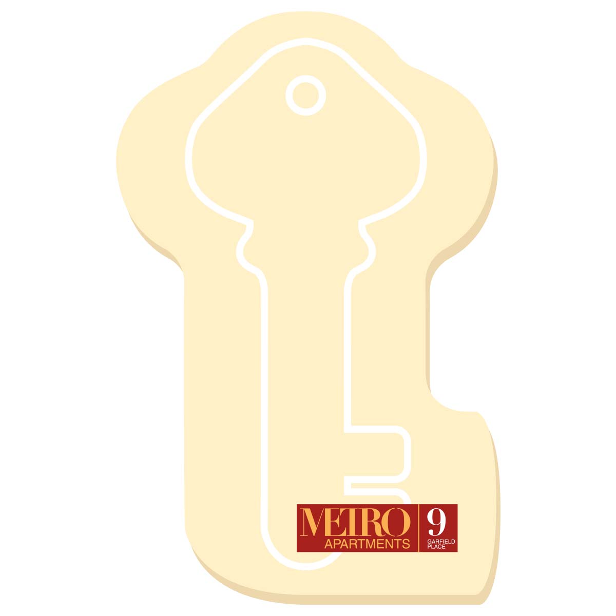 Souvenir® Sticky Note™ 4" x 6" Die Cut Pad, 50 sheet 14