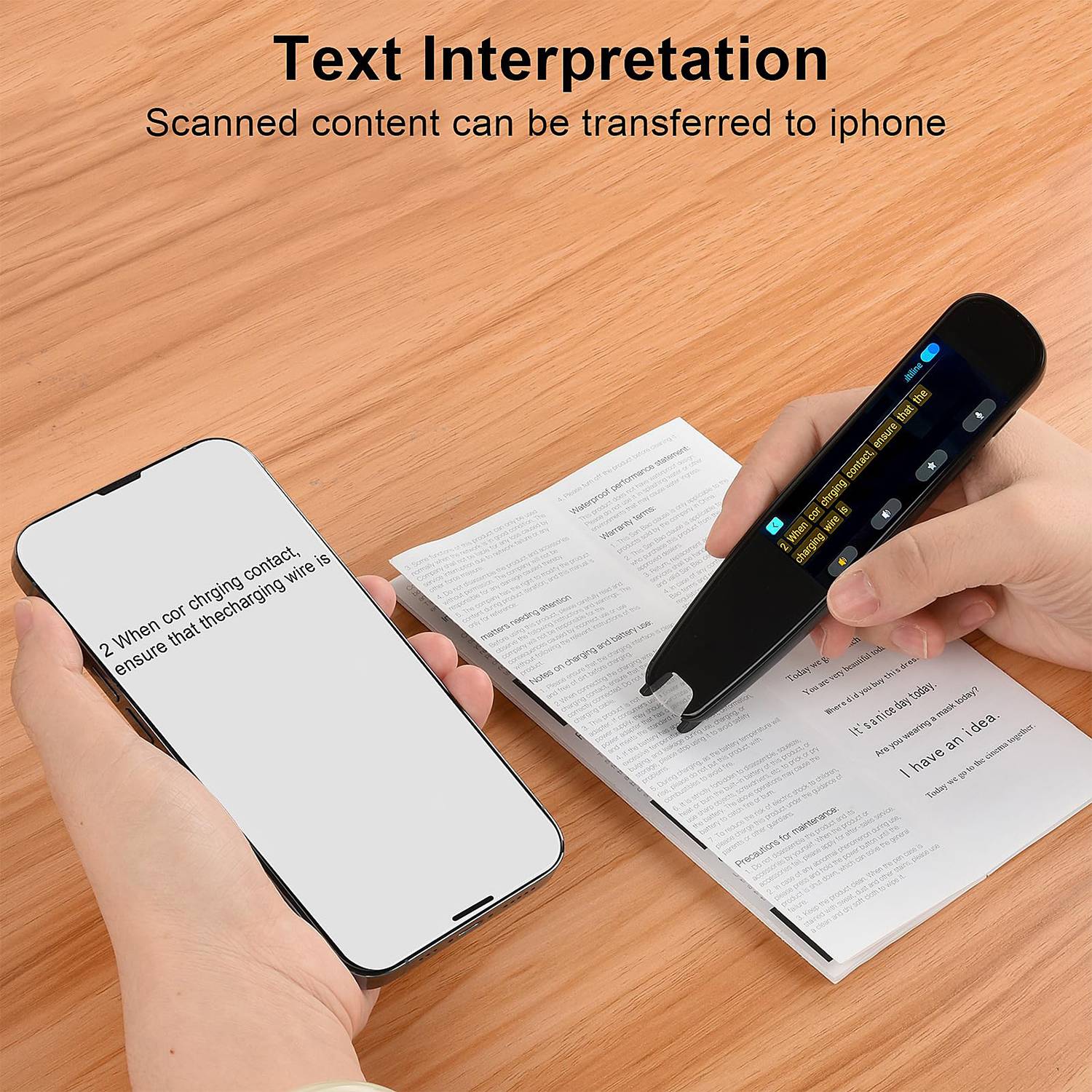 Two-Way Multilingual Scan Reader Translation Pen 2