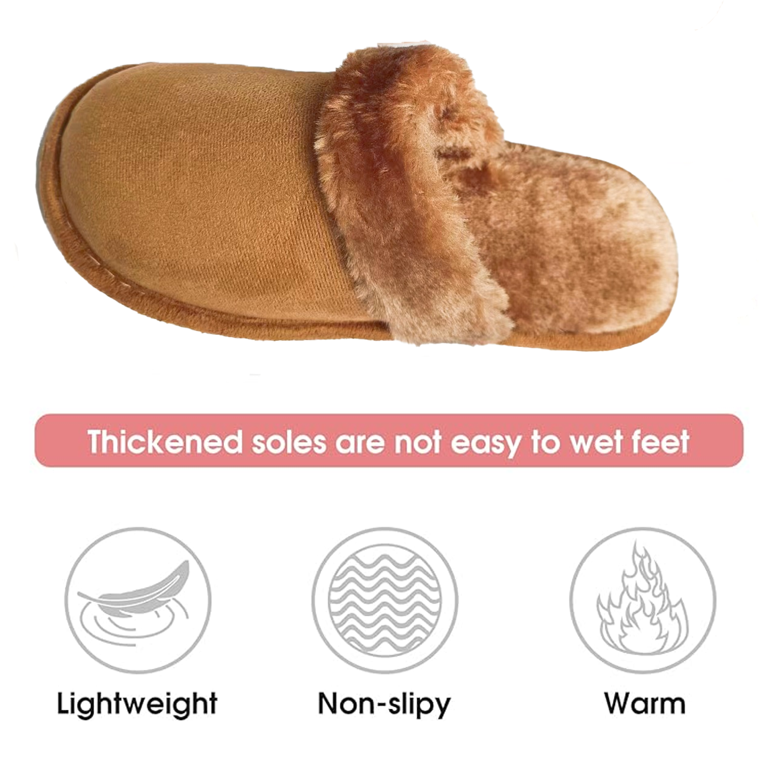Plush Household Slippers 4