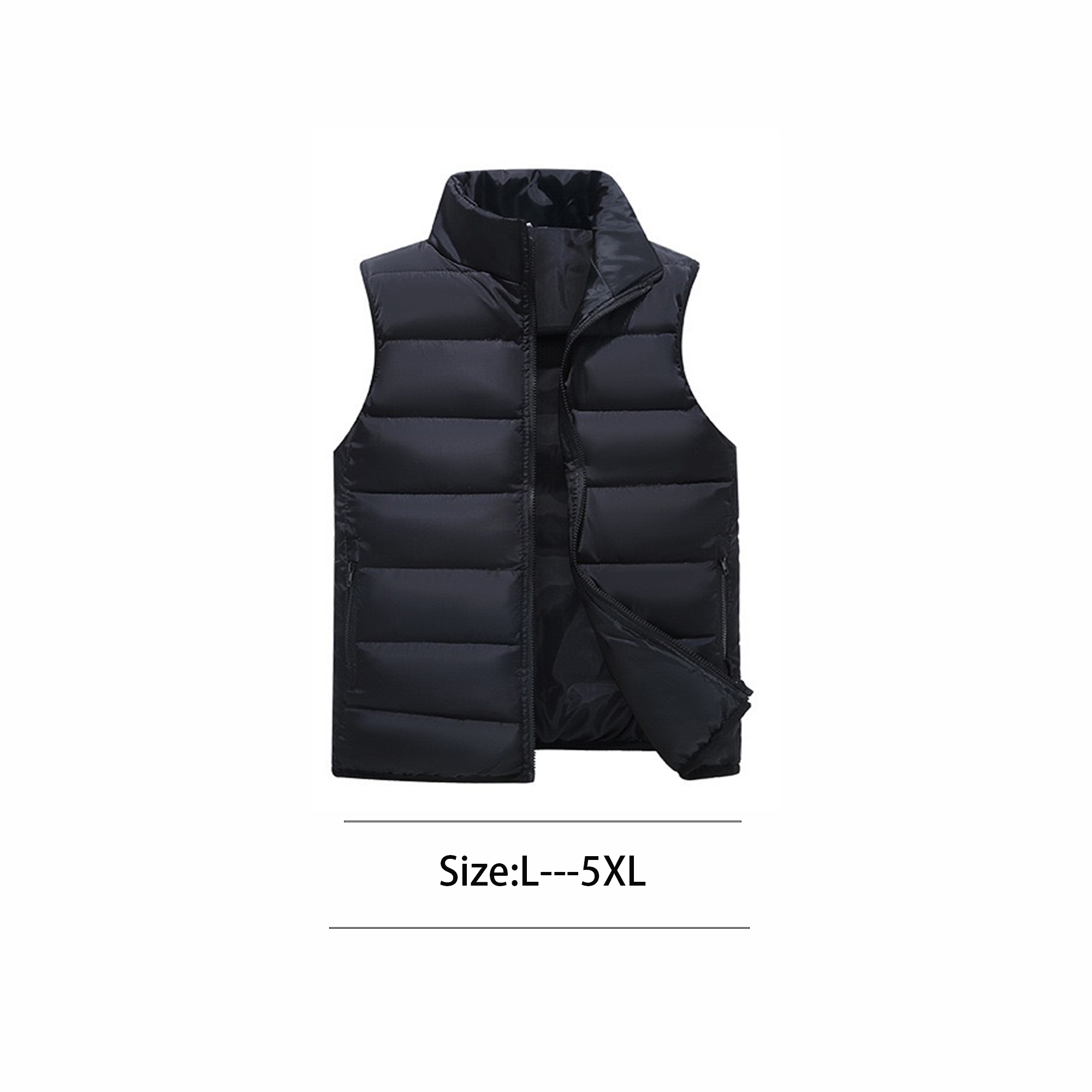 Unisex Down Vest MOQ 10pcs 4