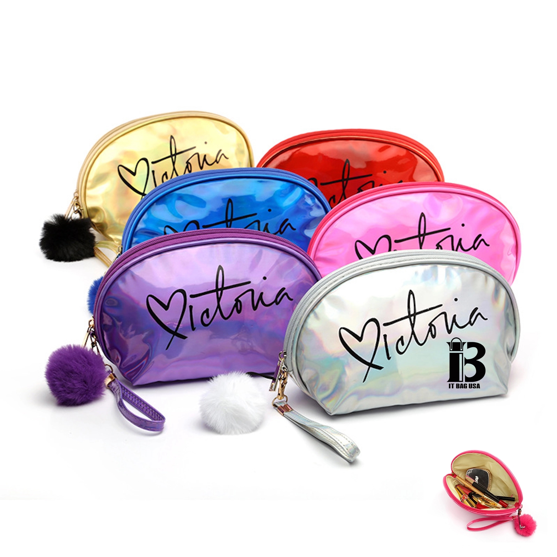 Fashion Waterproof Laser Cosmetic Bags 5