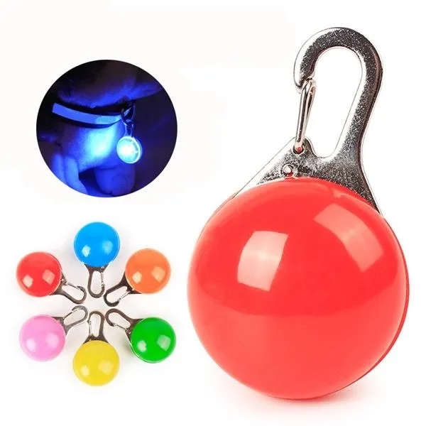 Clip-on Pet Collar Pendant Safety Light 2