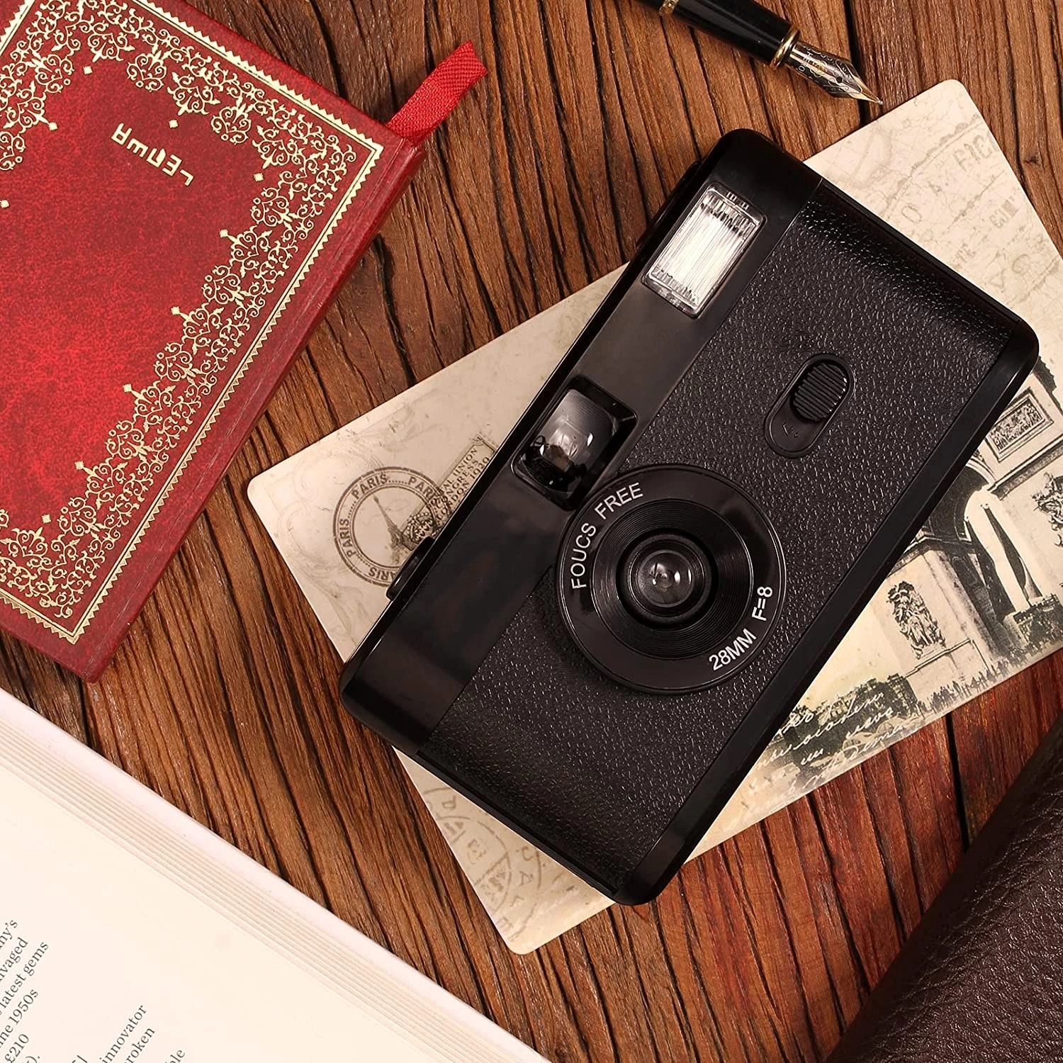 Reusable 135/35Mm Film Camera With Flash 4