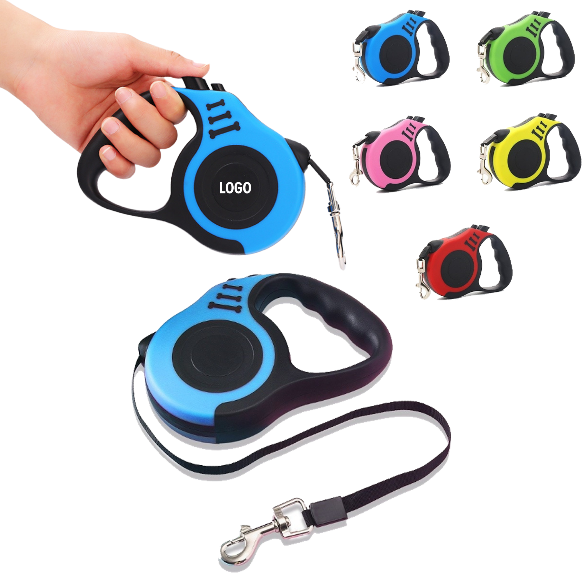 Retractable Pet Leash with Brake for Dogs and Cats 2