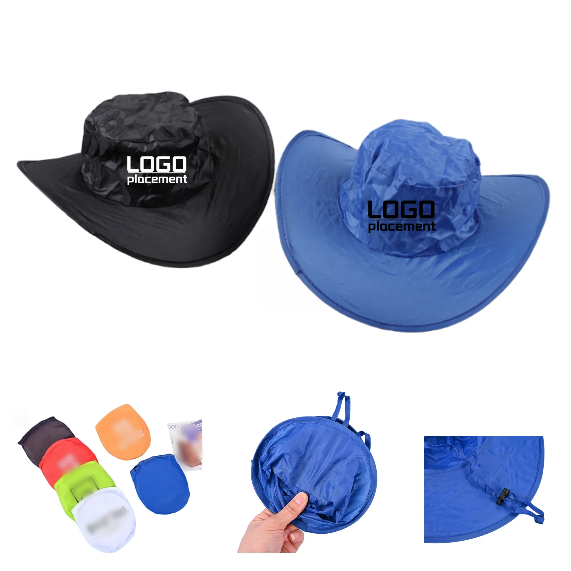 Custom Sun - Protective Lightweight Foldable Hat