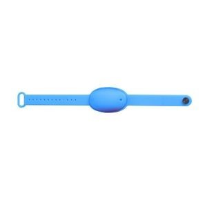 Oval Watch Shaped Sanitizer Bracelet Dispenser With Adjustable Silicone 16