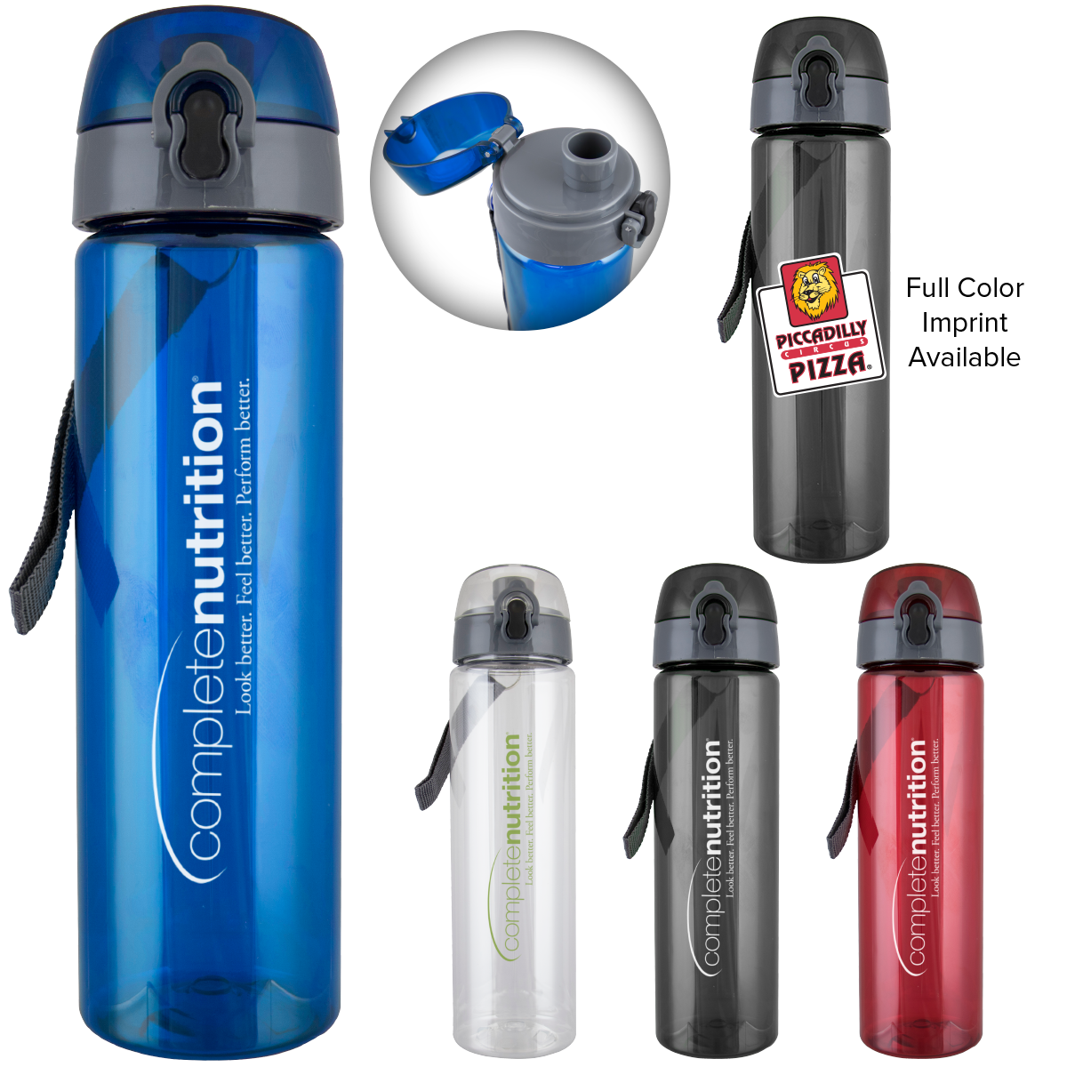 32 oz Water Bottle With Trekker Lid 2