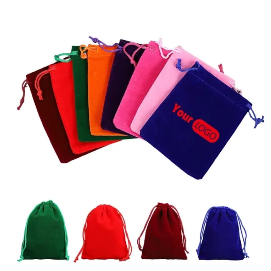 Velvet Drawstring Gift Bags 1