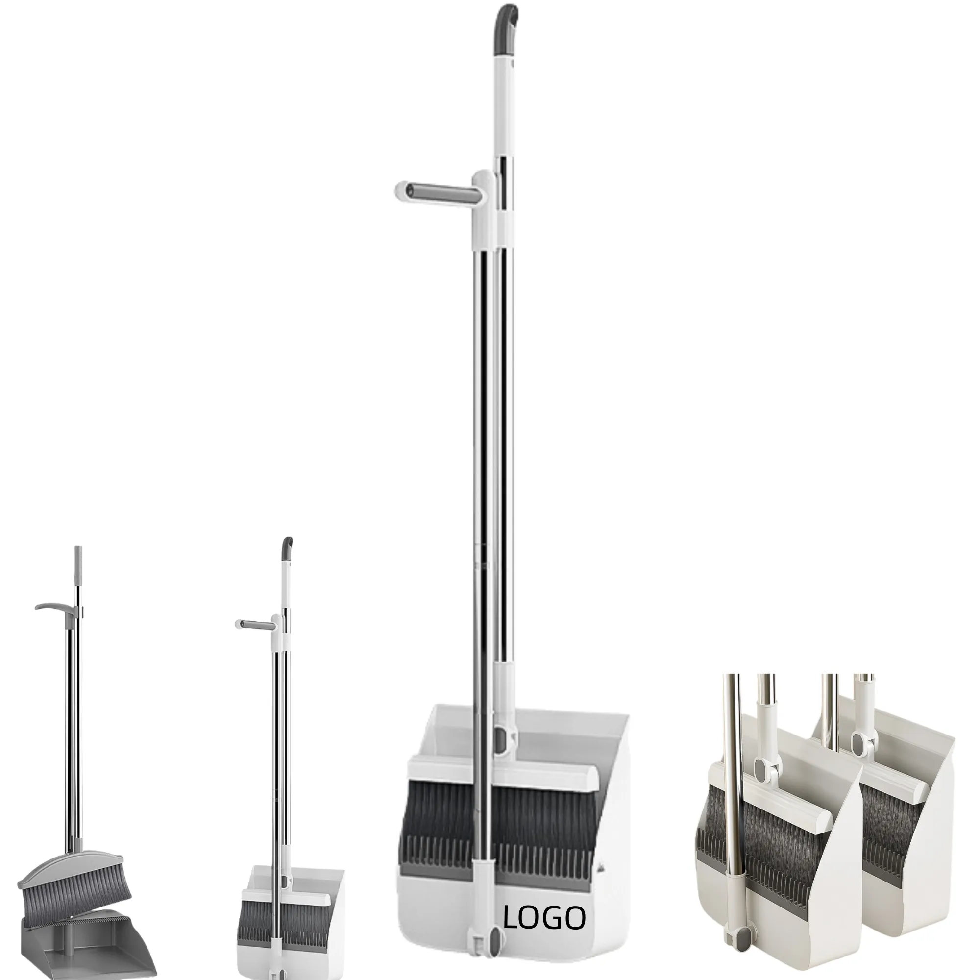 Foldable Broom and Dustpan Set 2