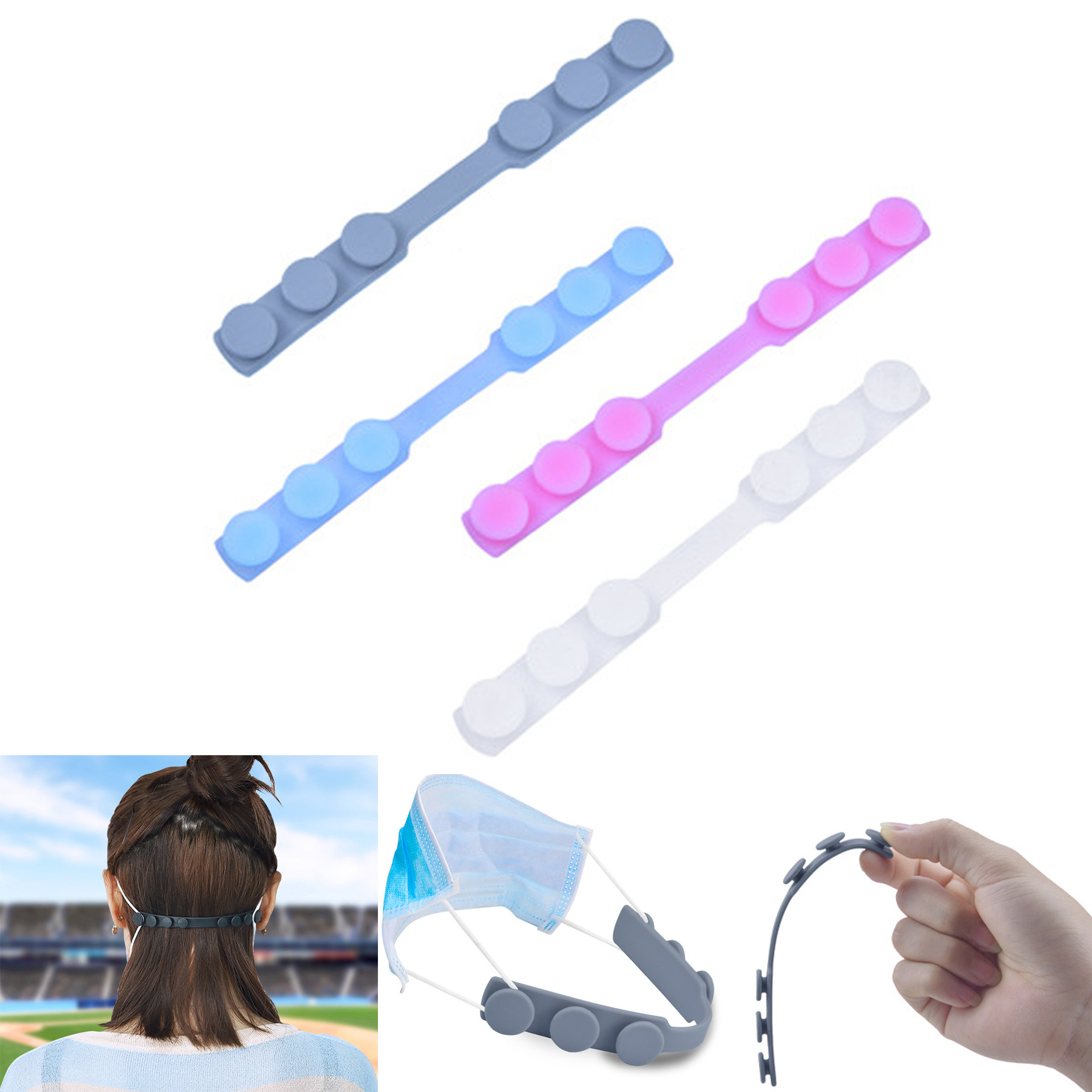 Mask Ear Strap Adjustment 1