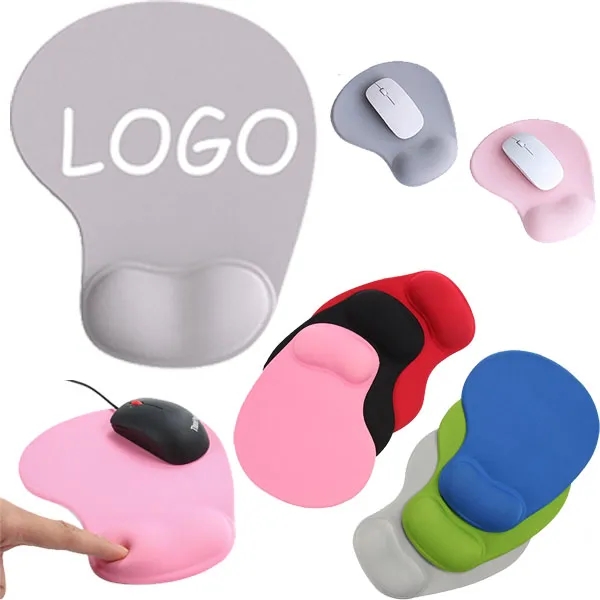 Silicone Anti-slip Office Wrist Support Rest Mouse Pad 4