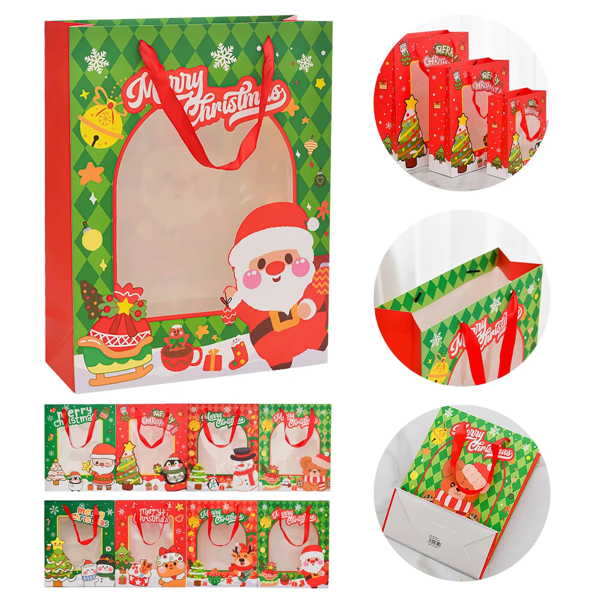 Stylish Christmas Gift Paper Bag 1