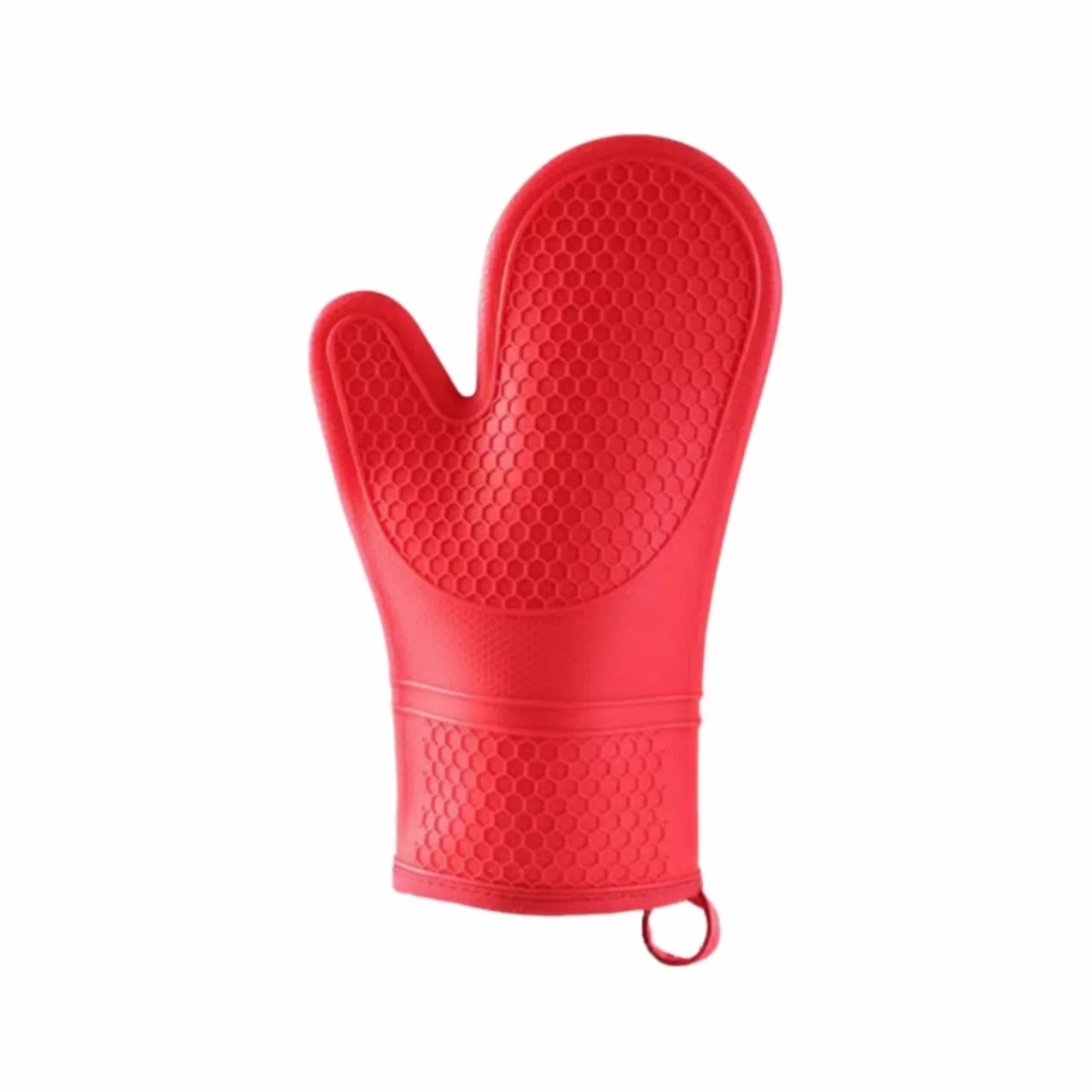 Silicone Honeycomb Heat Resistant Oven Mitt 3