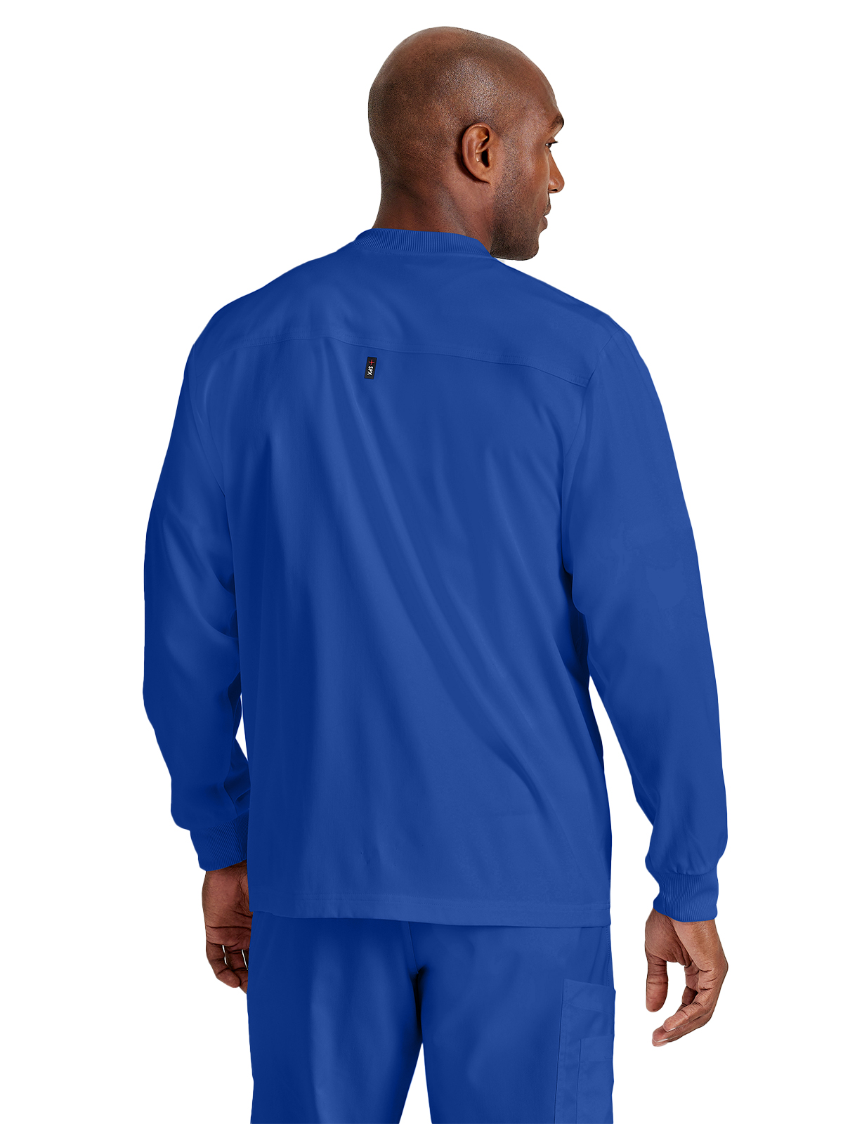 Grey's Anatomy Spandex Stretch - Men's Five-Pocket React Warm-Up Scrub Jacket 40