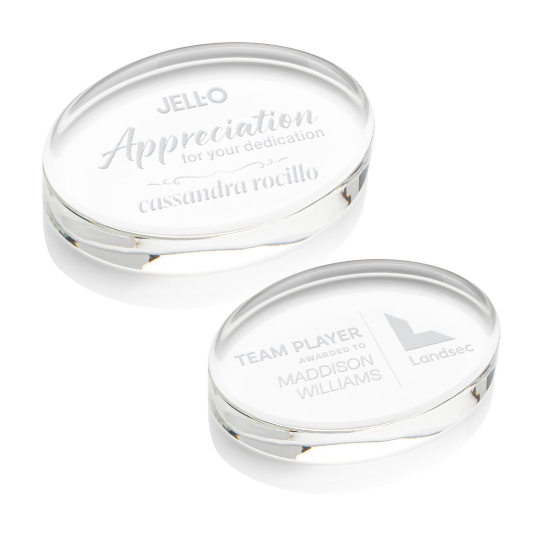 Logan Oval Paperweight