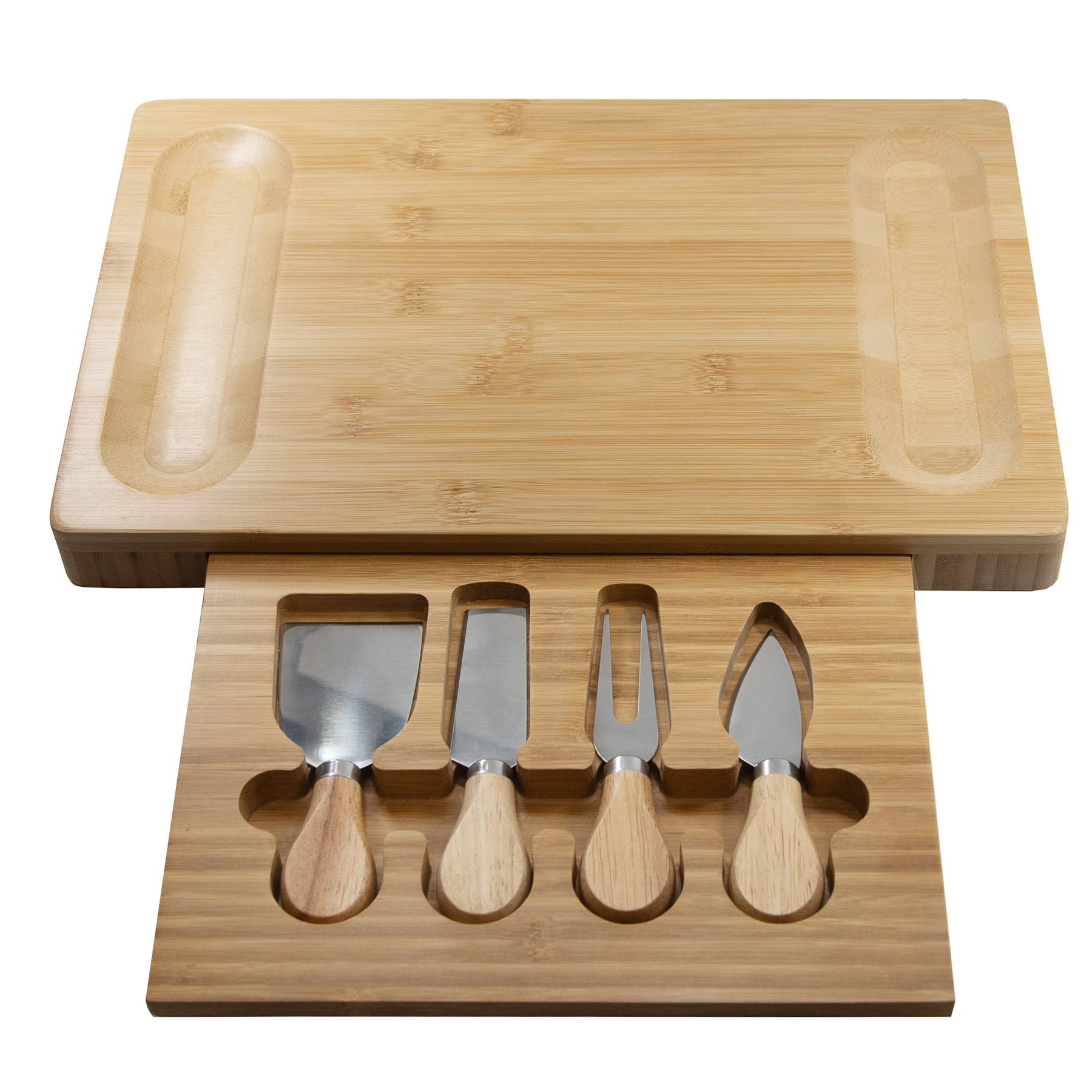 Artisan – Bamboo Cheese Board & Knife Set 2