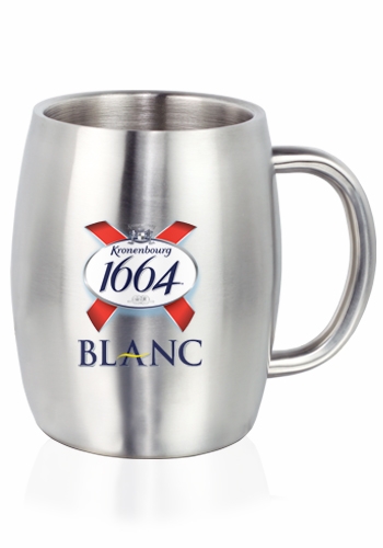 14 oz Agnes Stainless Steel Double Wall Mug 2