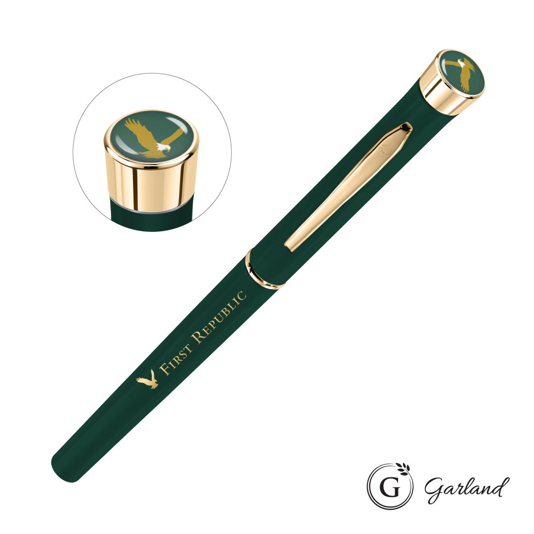 Garland® Color Matte Custom Rollerball Pen - Gold 6