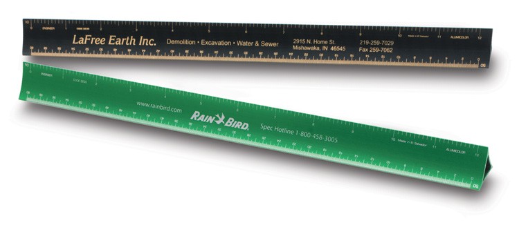 30 CM Metric Engineer Triangular Hollow Scale 1