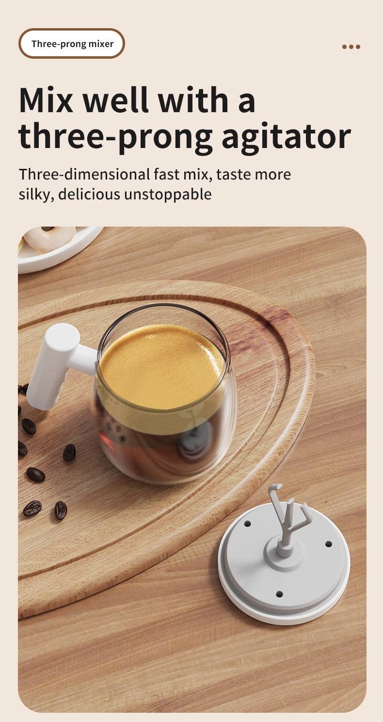 Electric Mixing Glass Mug 8