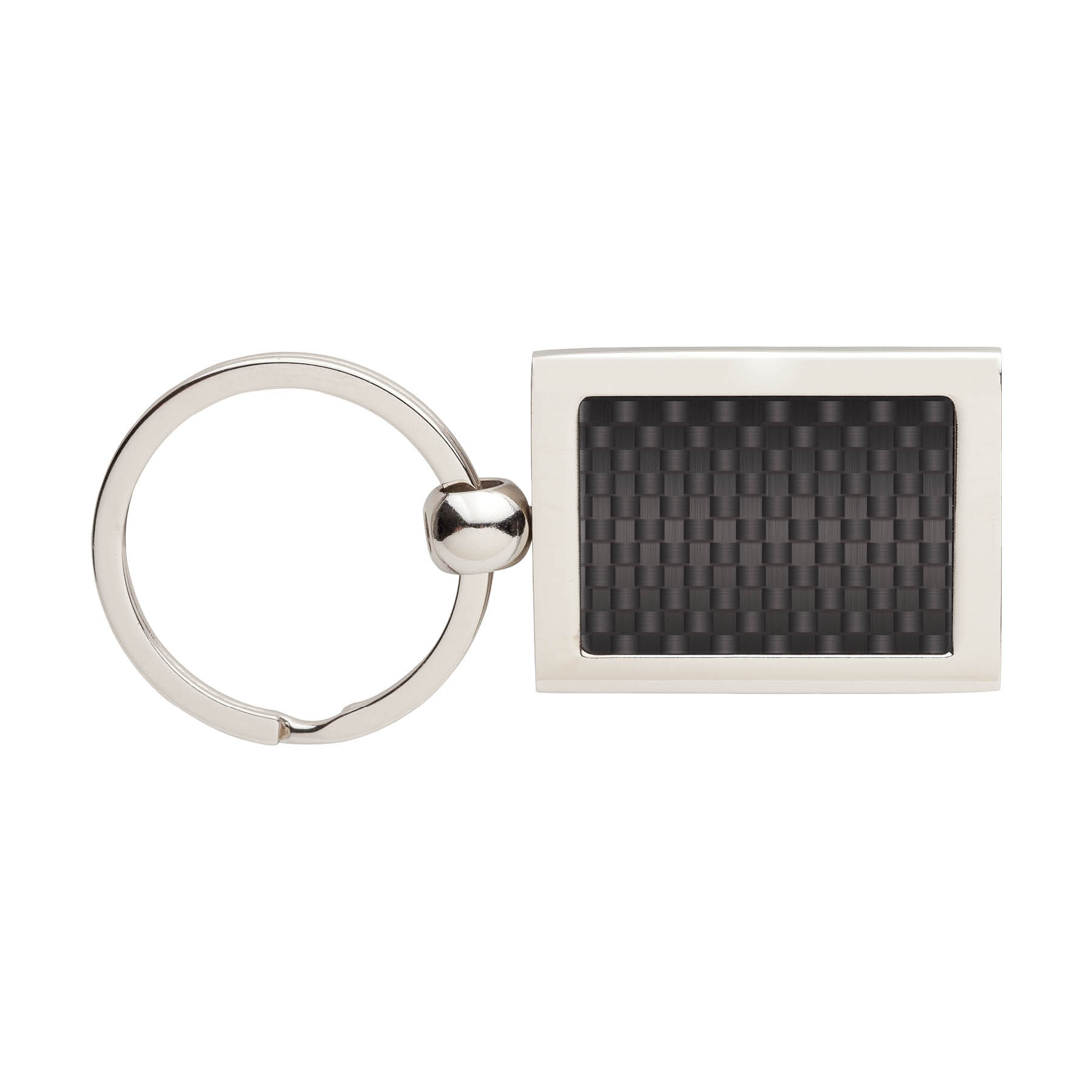 Carbon Fiber Pen, Business Card Case and Chrome Keyring Set 15