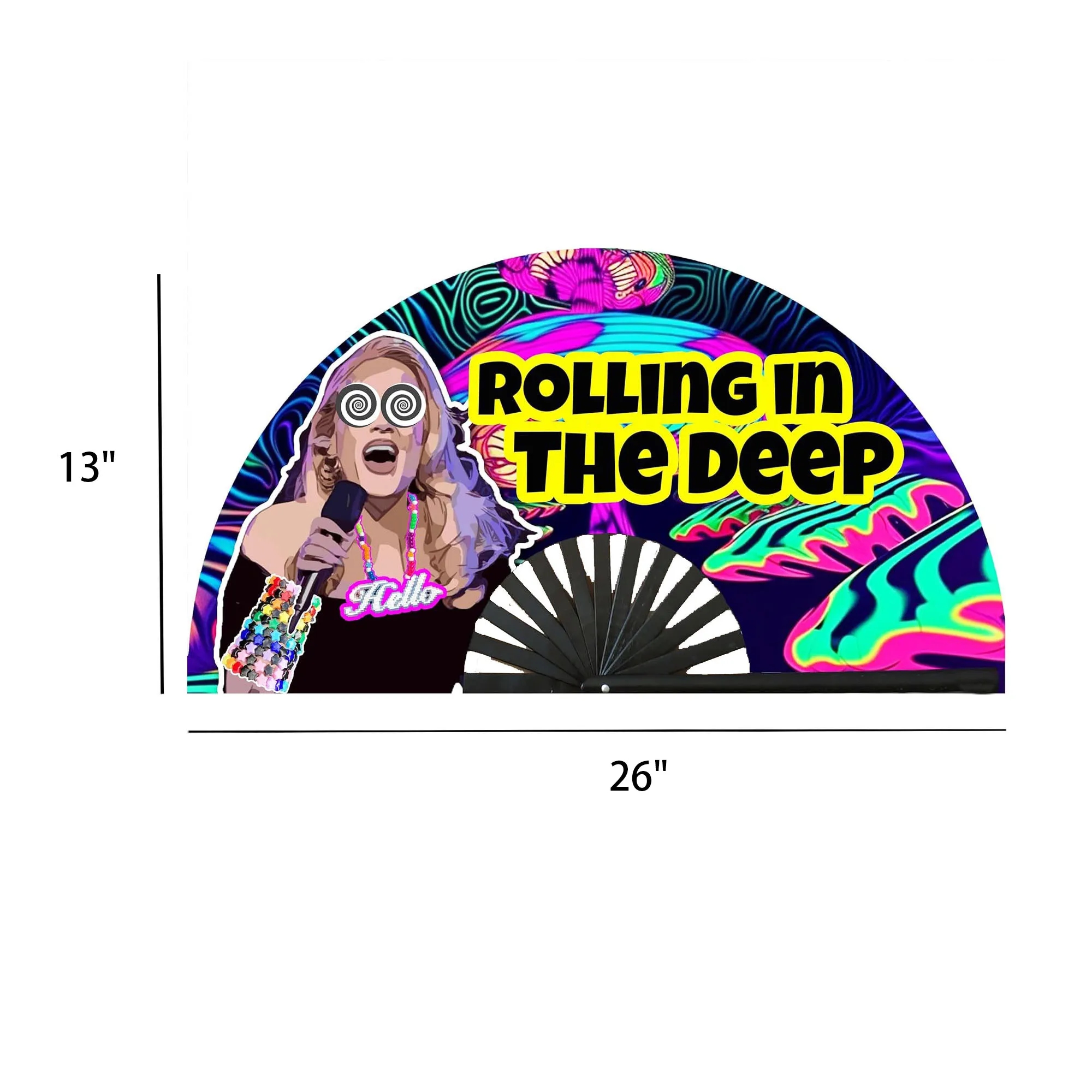 Rave Accessories Clack Hand Fan 5