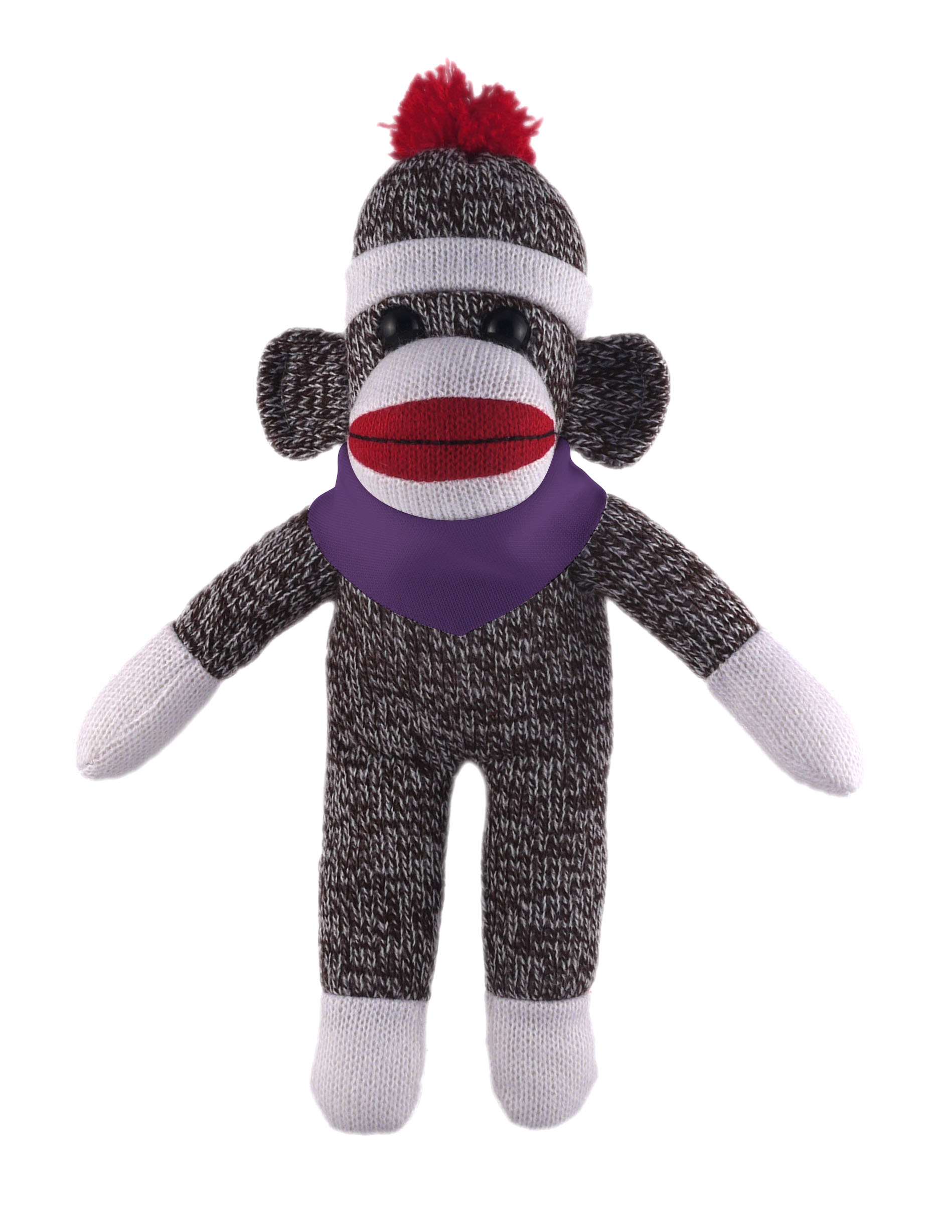 Orginal Sock Monkey (Plush) with Bandana