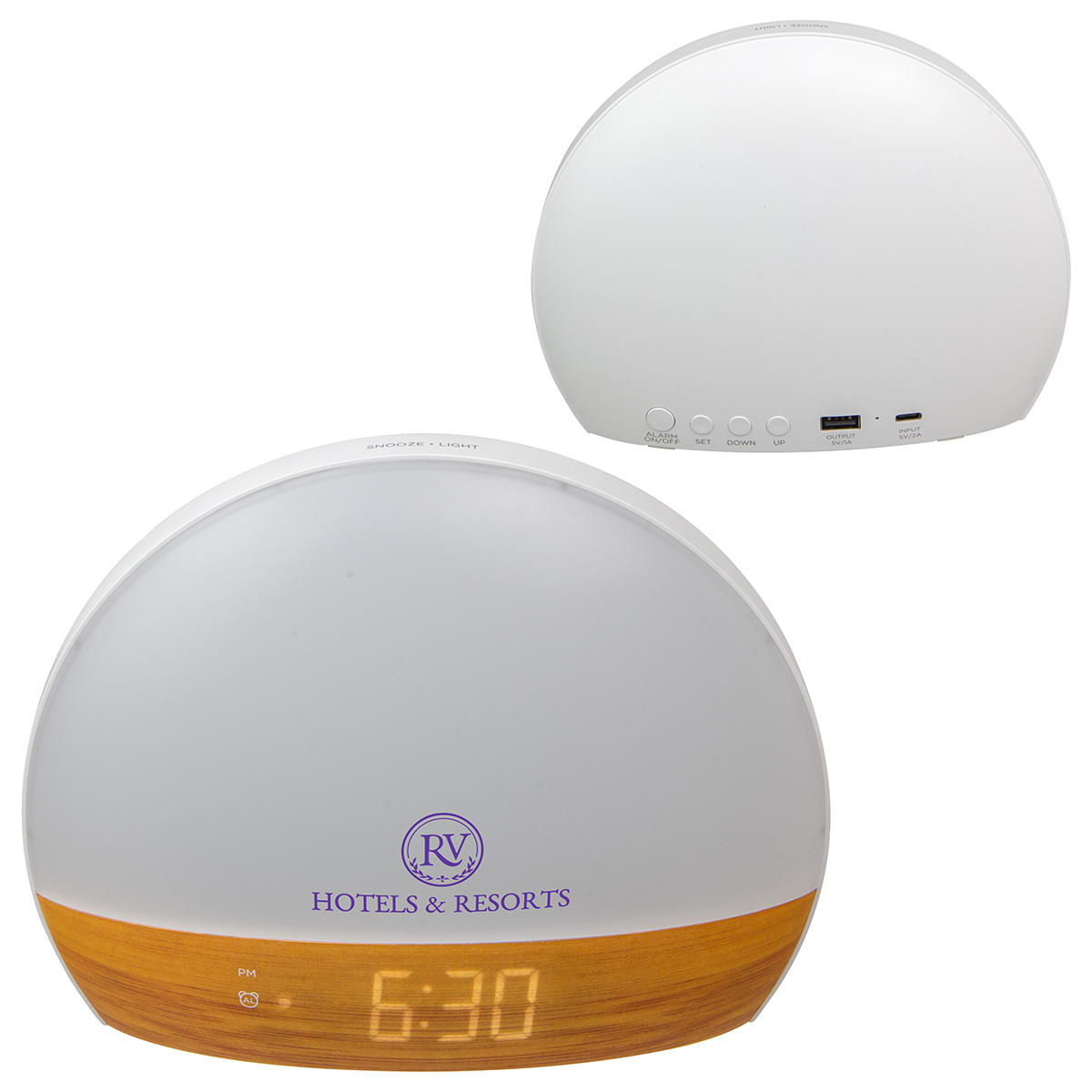 Daybreak Digital Alarm Clock with Sunrise Simulation 9