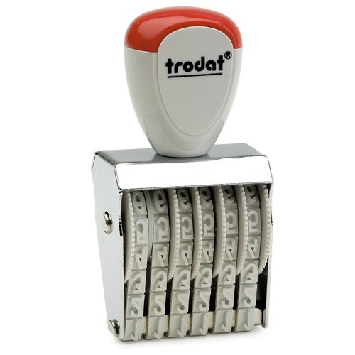 Trodat® Numbering Stamp (5/32"x1-1/8") 1