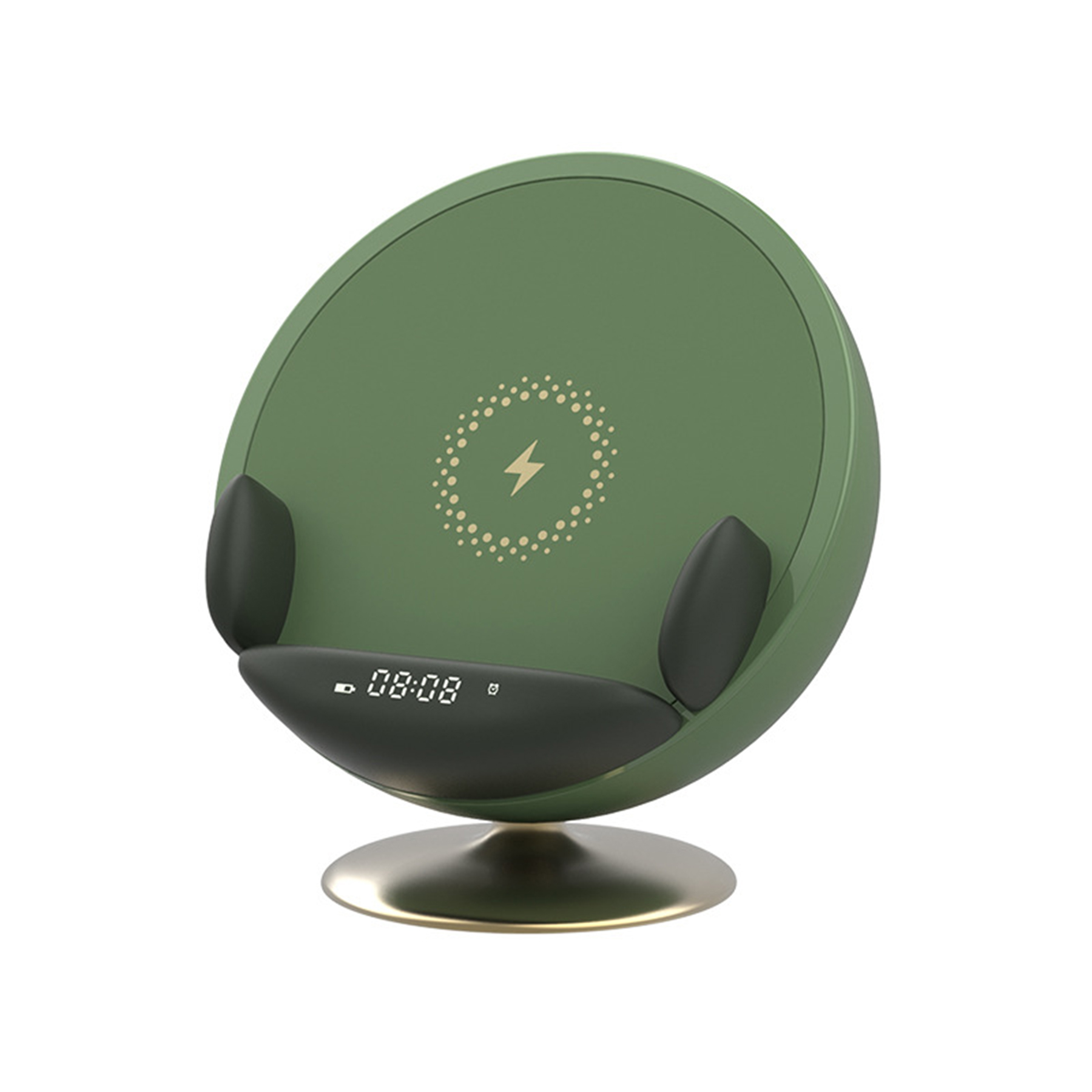Alarm Clock Wireless Charger Speaker 2