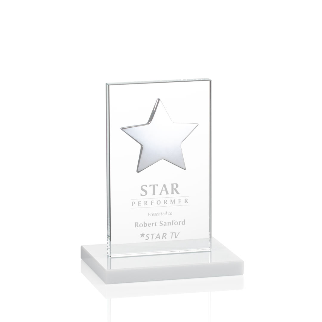 Dallas Star Award - White/Silver 12