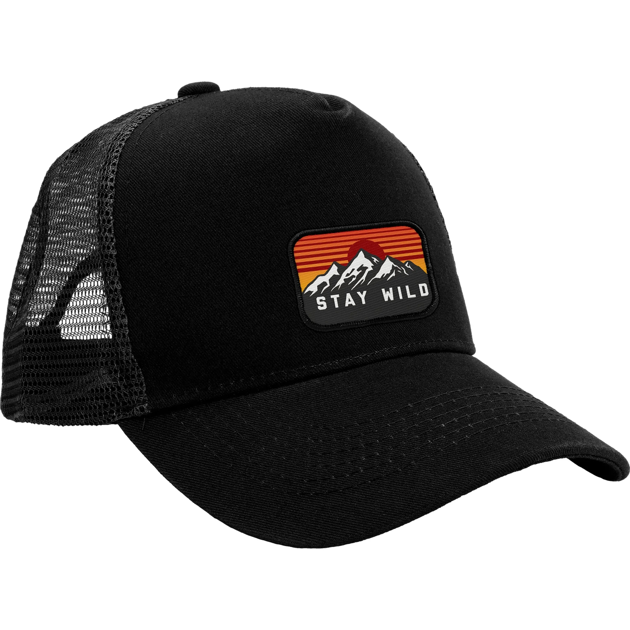 EMBLEM TRUCKER HAT 12